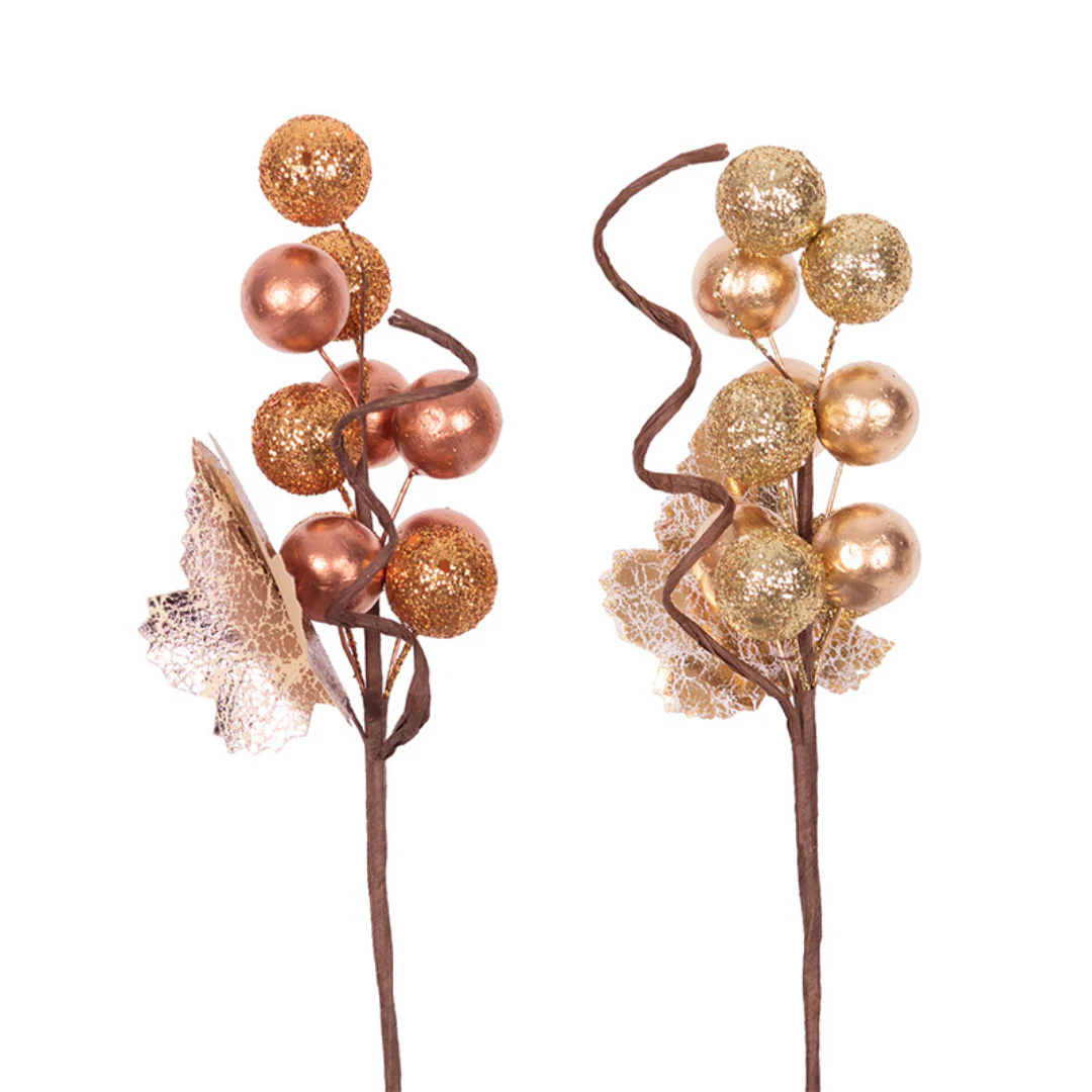 Berry Pick 25cm Copper and Gold Assorted