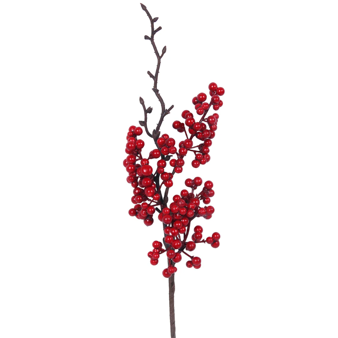 Berry Stem Red 38cm