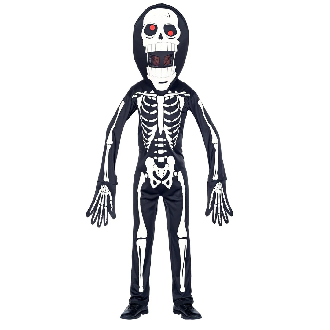 Big Head™ Costume Big Headed Skeleton Mens