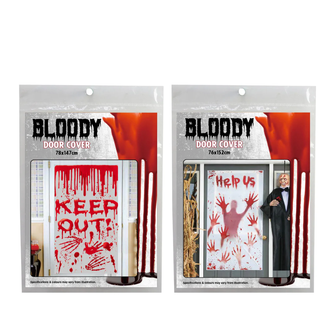 Bloody Door Cover 2 Asstd
