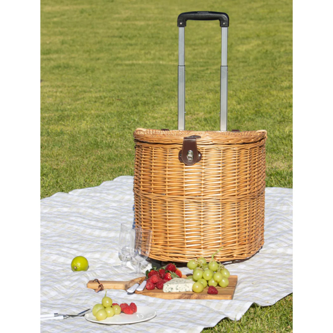 Blue Lagoon 4 Person Trolley Picnic Basket - Image 5