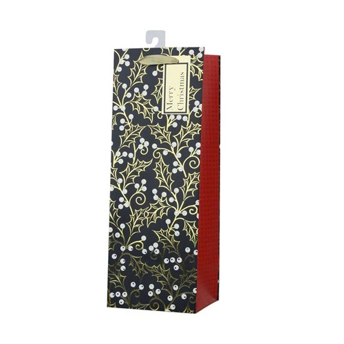 Bottle Bag Misteltoe 13X36X12cm