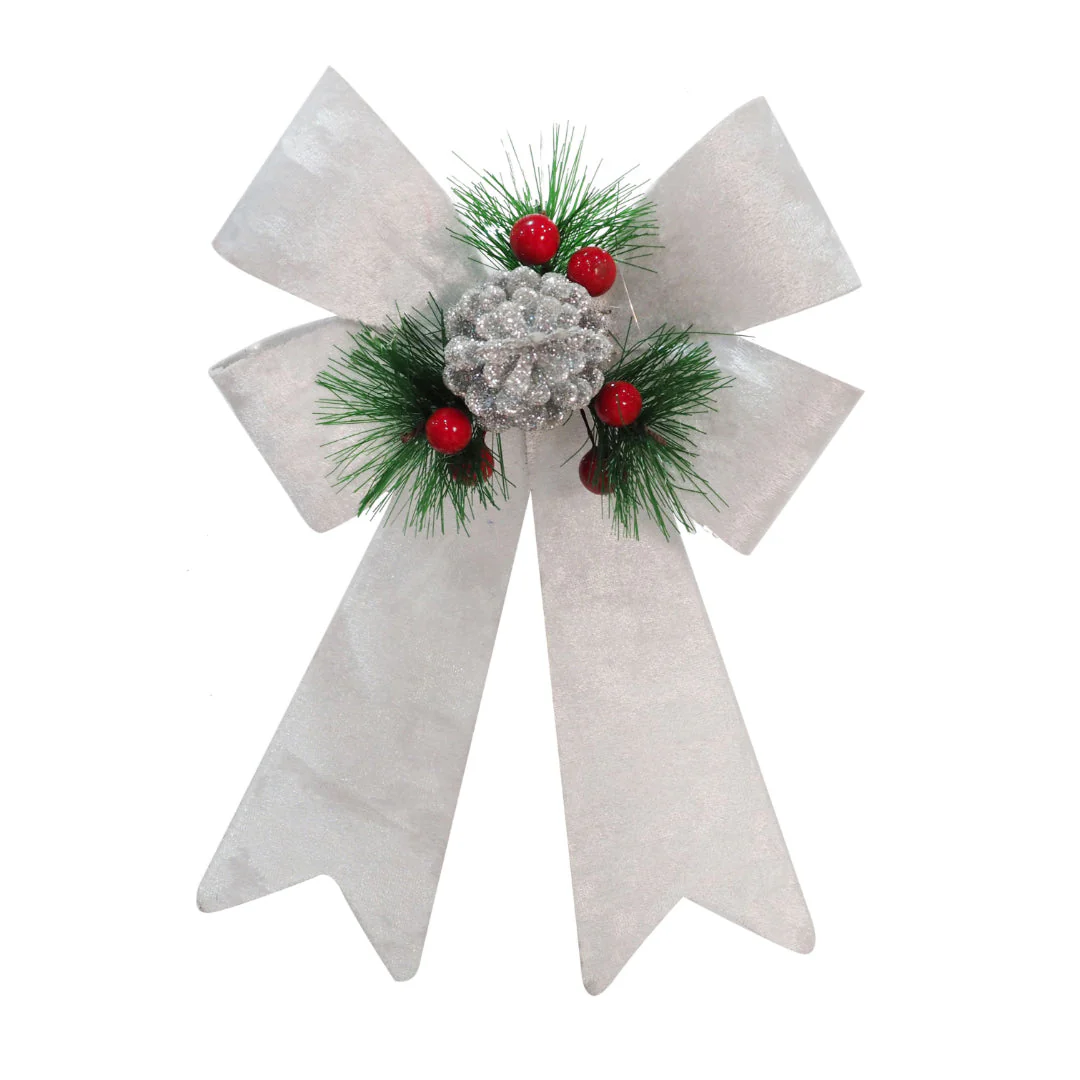 Bow Crushed Velvet Decos Assorted - Image 3