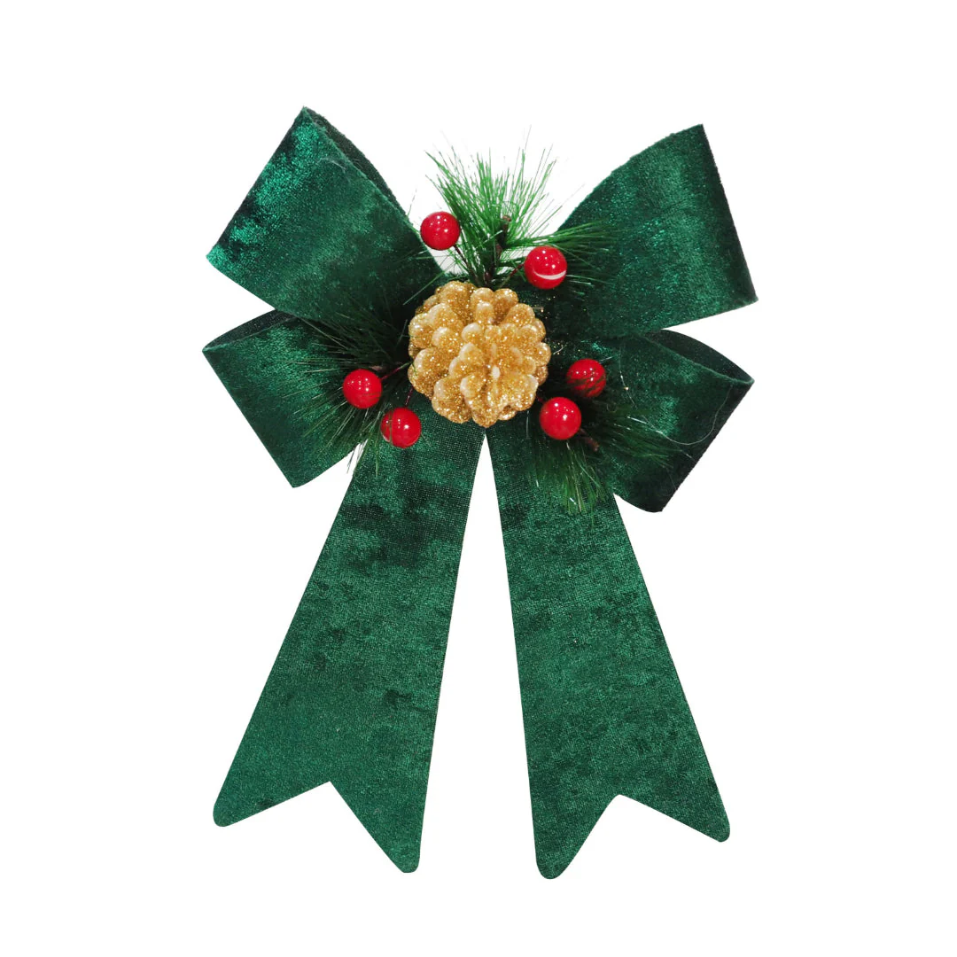 Bow Crushed Velvet Decos Assorted - Image 4