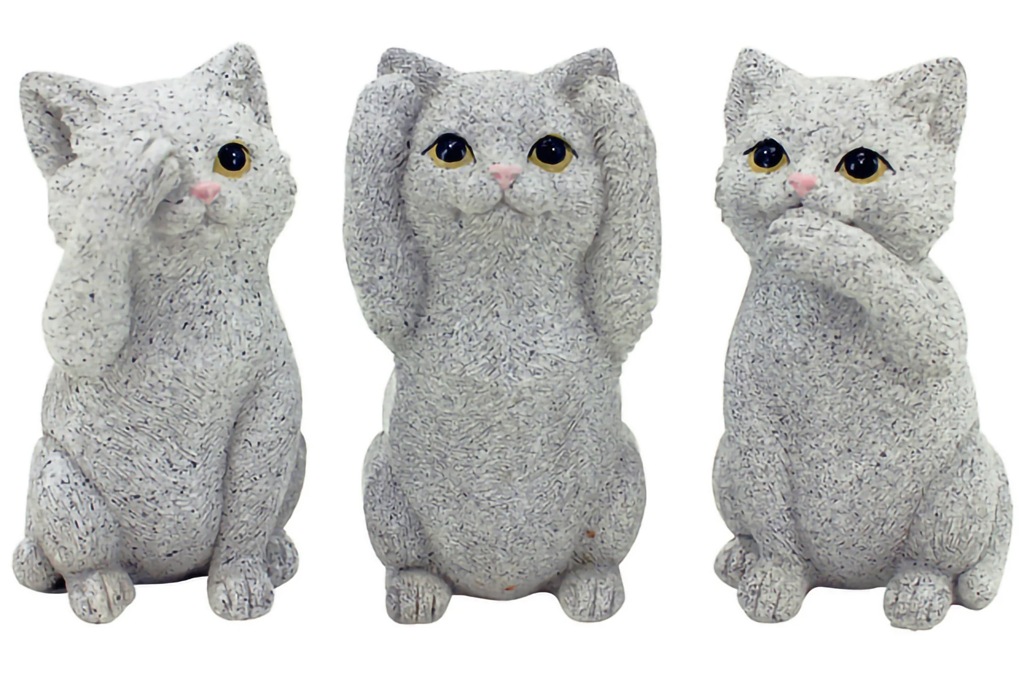 Boxed HSS Set Cat Grey 16x10cm