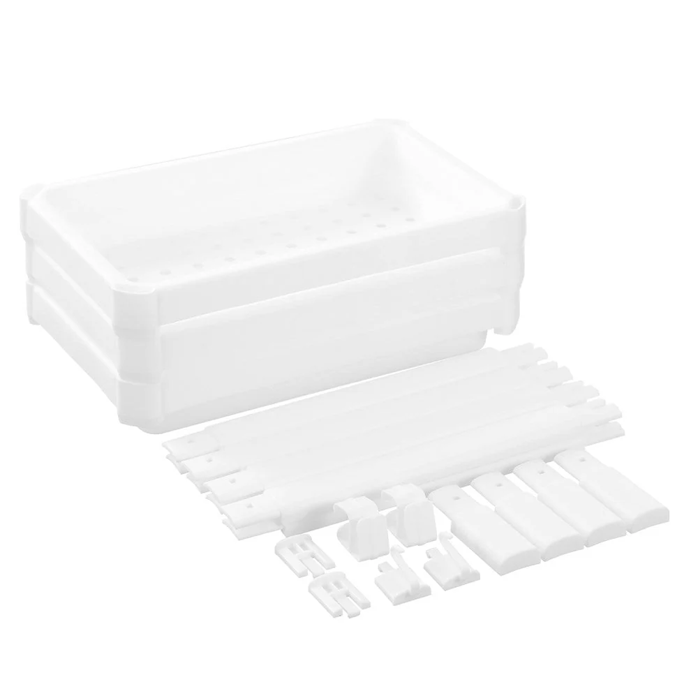 BOXSWEDEN STORAGE SHELF 3 TIER 36X23X70CM - Image 2