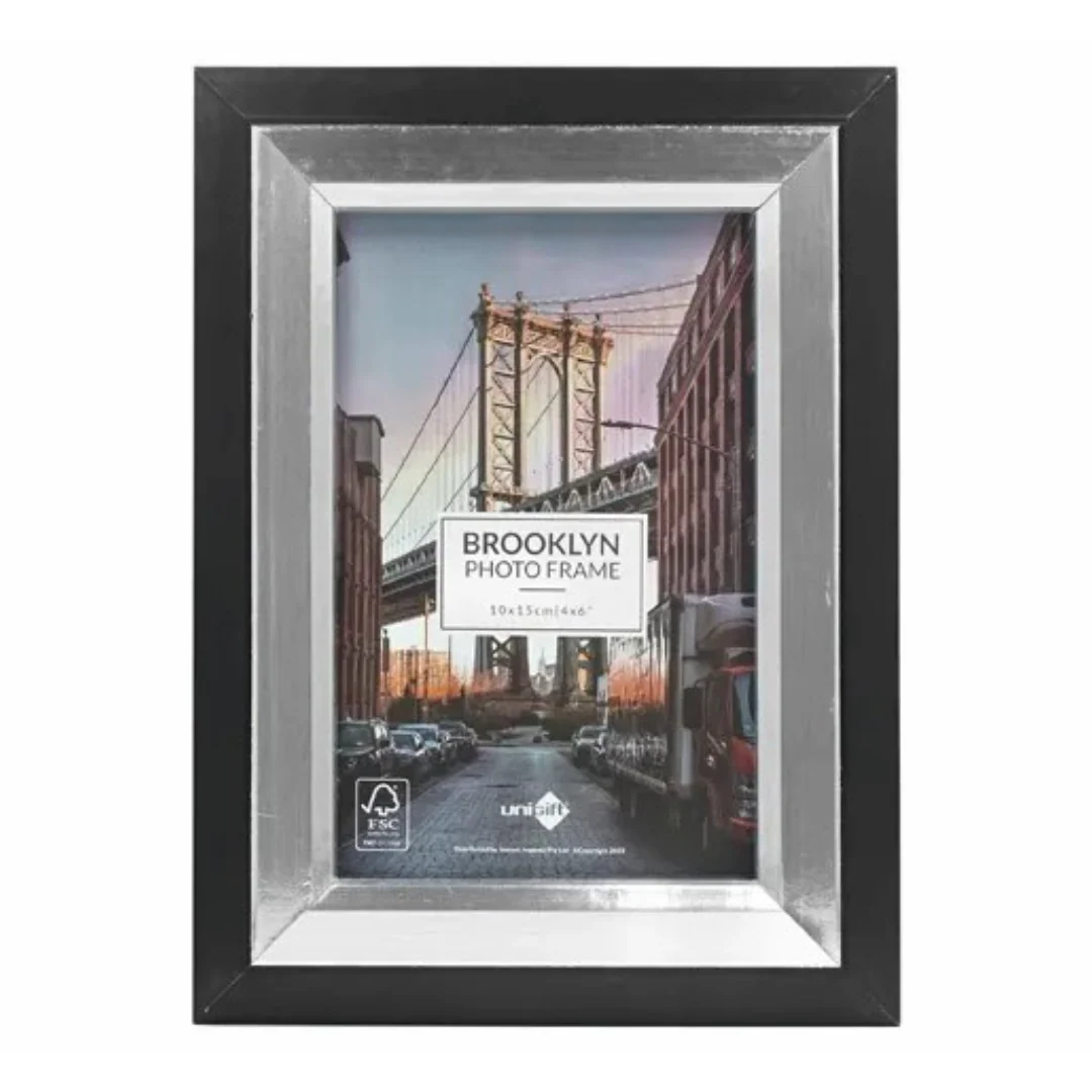 Brooklyn Frame 10x15cm Silver