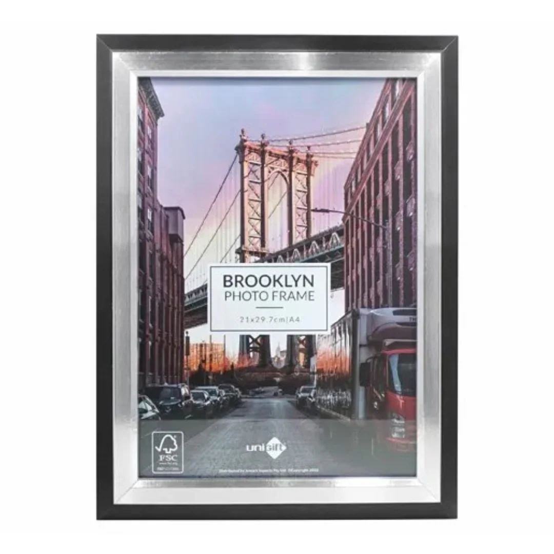 Brooklyn Frame A4 Silver