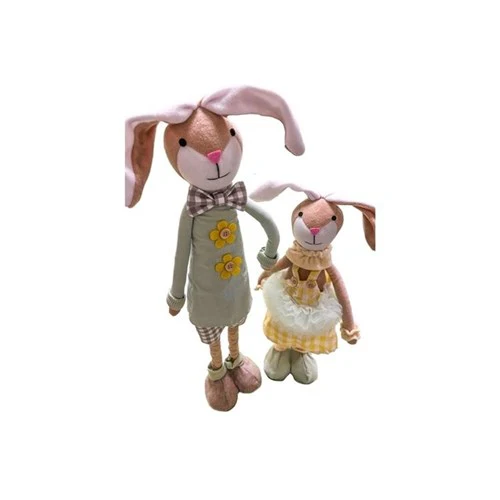 Bunny with Telescopic Legs 80cm 2 Assorted