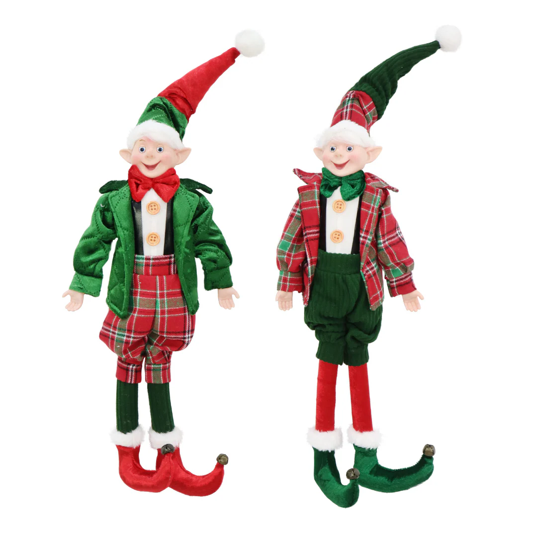 Candy Elf with Bowtie 46cm Assorted