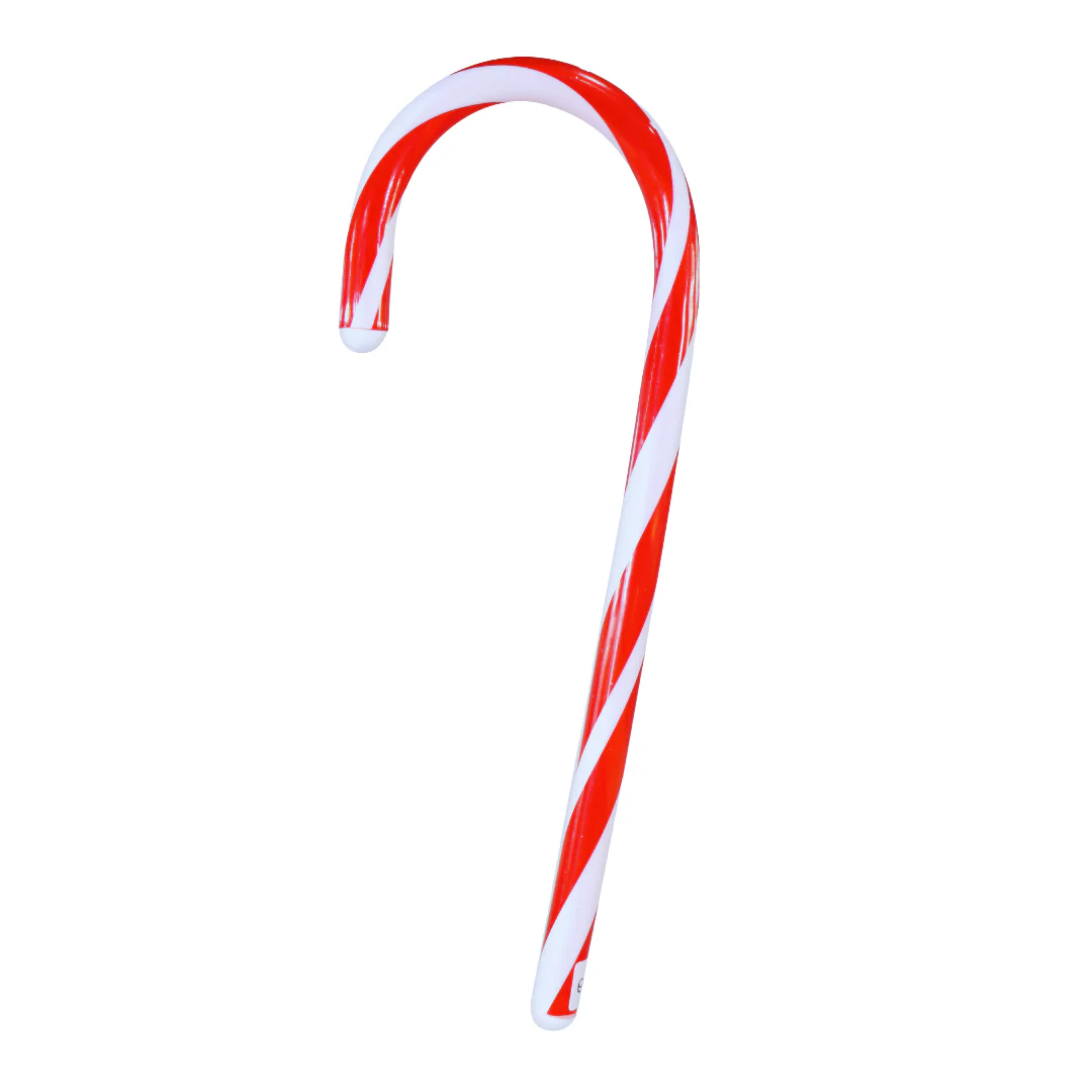 Candycane Deco Plastic 34cm - Image 2