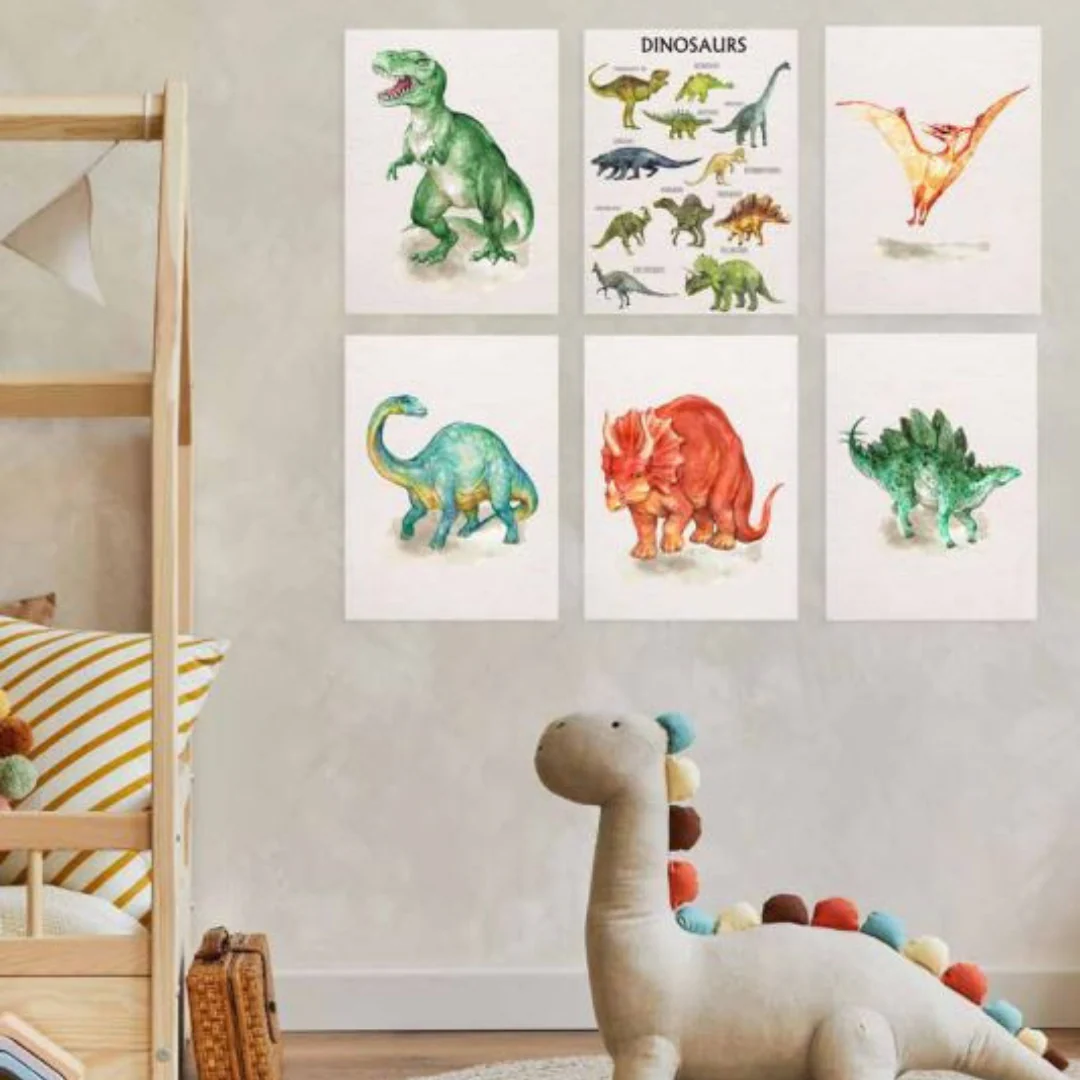 Canvas Jurassic Dinos 30x40cm Assorted - Image 2