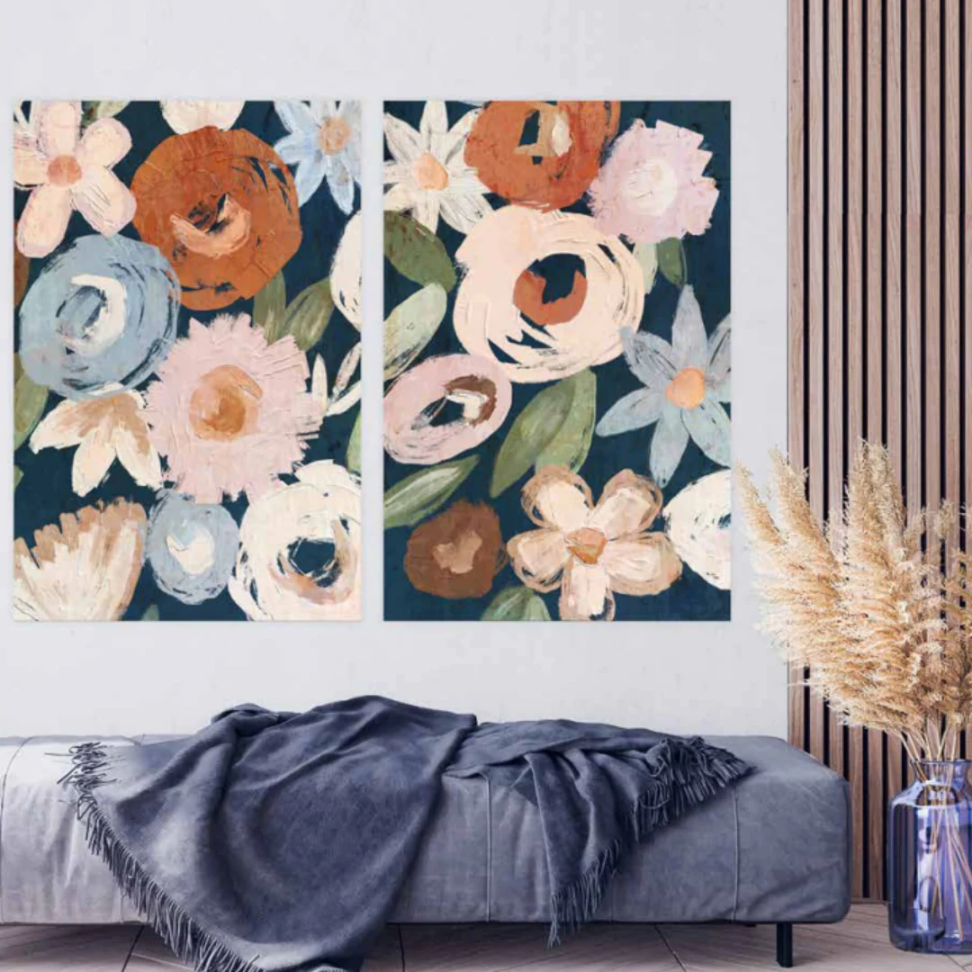 Canvas Wildflower 80x120cm Assorted - Image 2