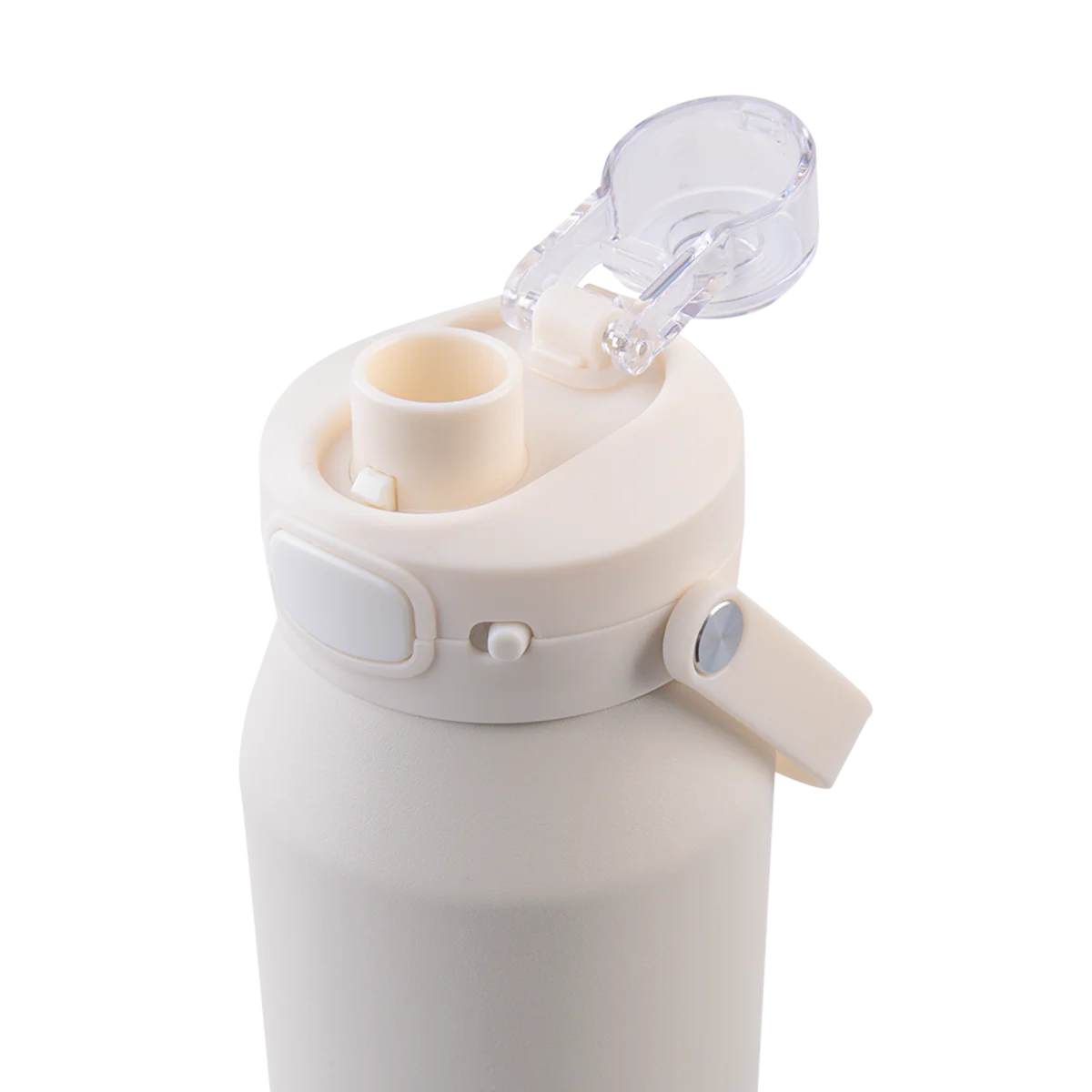 Capri Ceramic Lined Stainless Steel Triple Wall Insulated Drink Bottle 1 Litre Alabaster - Image 10