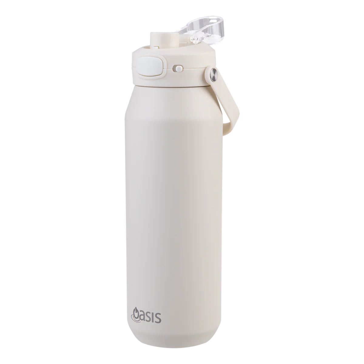 Capri Ceramic Lined Stainless Steel Triple Wall Insulated Drink Bottle 1 Litre Alabaster - Image 4