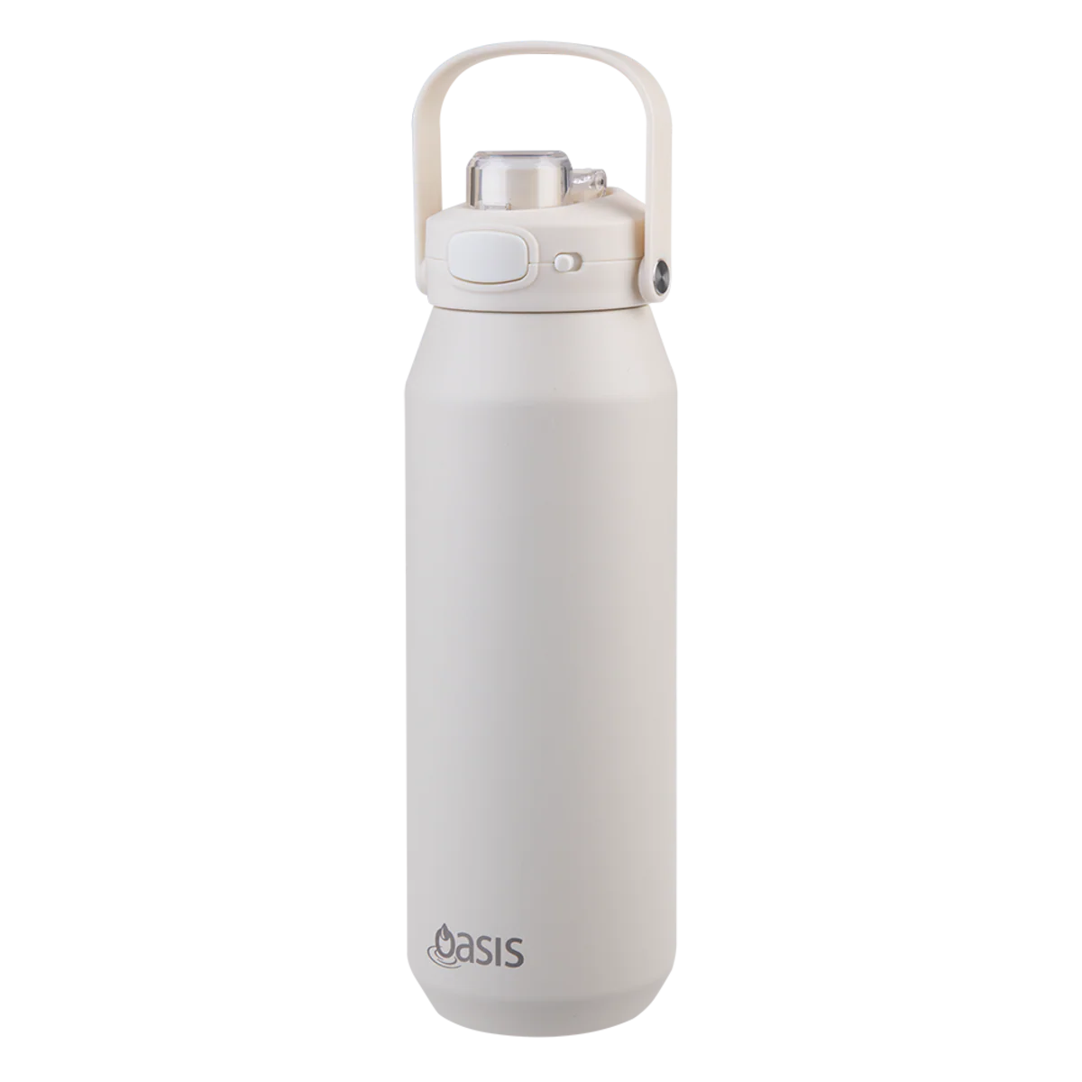 Capri Ceramic Lined Stainless Steel Triple Wall Insulated Drink Bottle 1 Litre Alabaster - Image 5