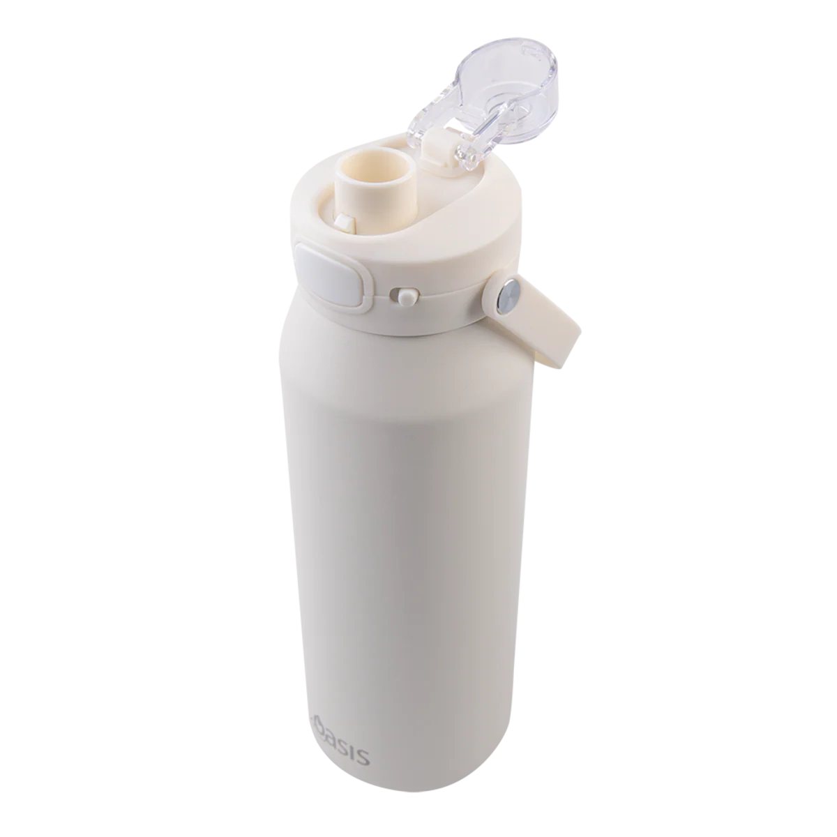 Capri Ceramic Lined Stainless Steel Triple Wall Insulated Drink Bottle 1 Litre Alabaster - Image 6