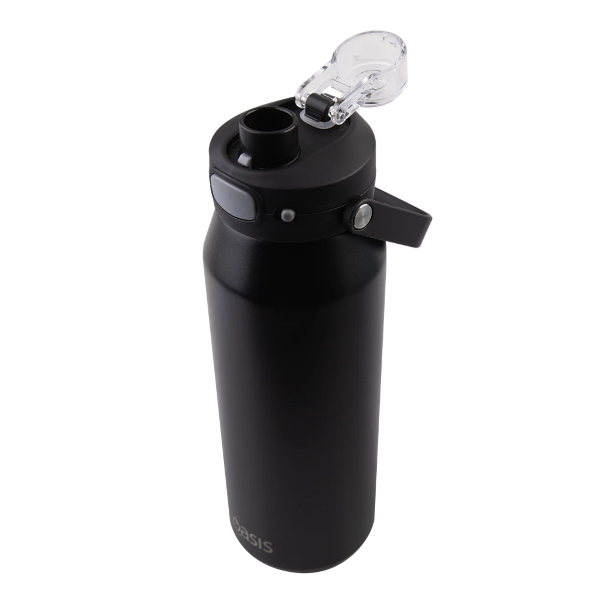 Oasis Capri Ceramic Lined Stainless Steel Triple Wall Insulated Drink Bottle 1 Litre Black - Image 6