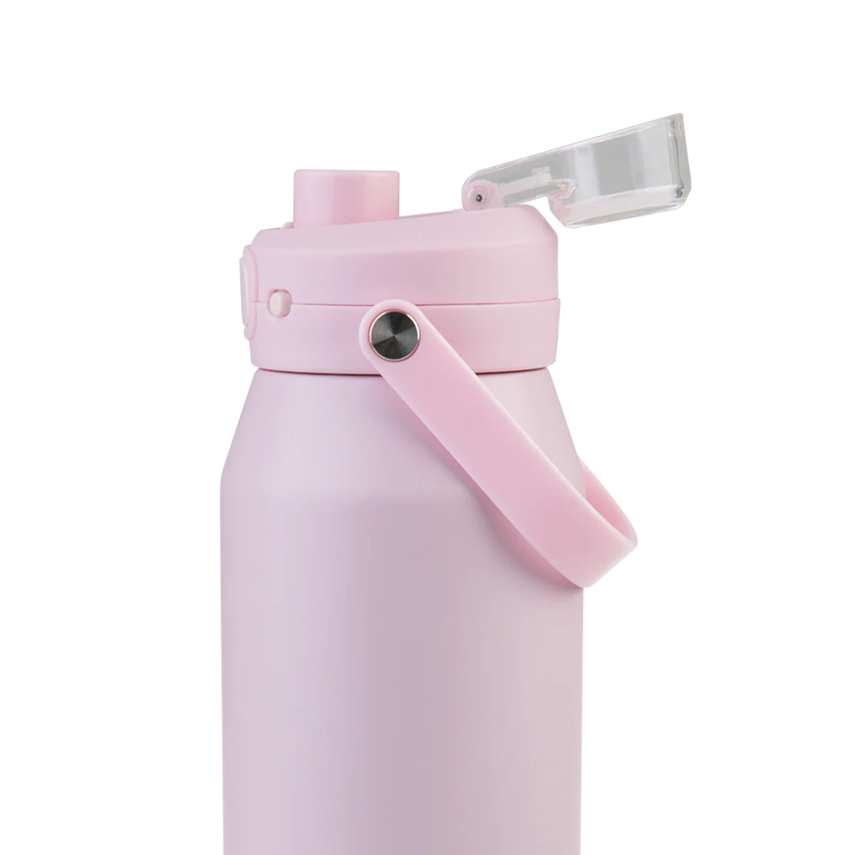 Oasis Capri Ceramic Lined Stainless Steel Triple Wall Insulated Drink Bottle 1 Litre Pink Lemonade - Image 11