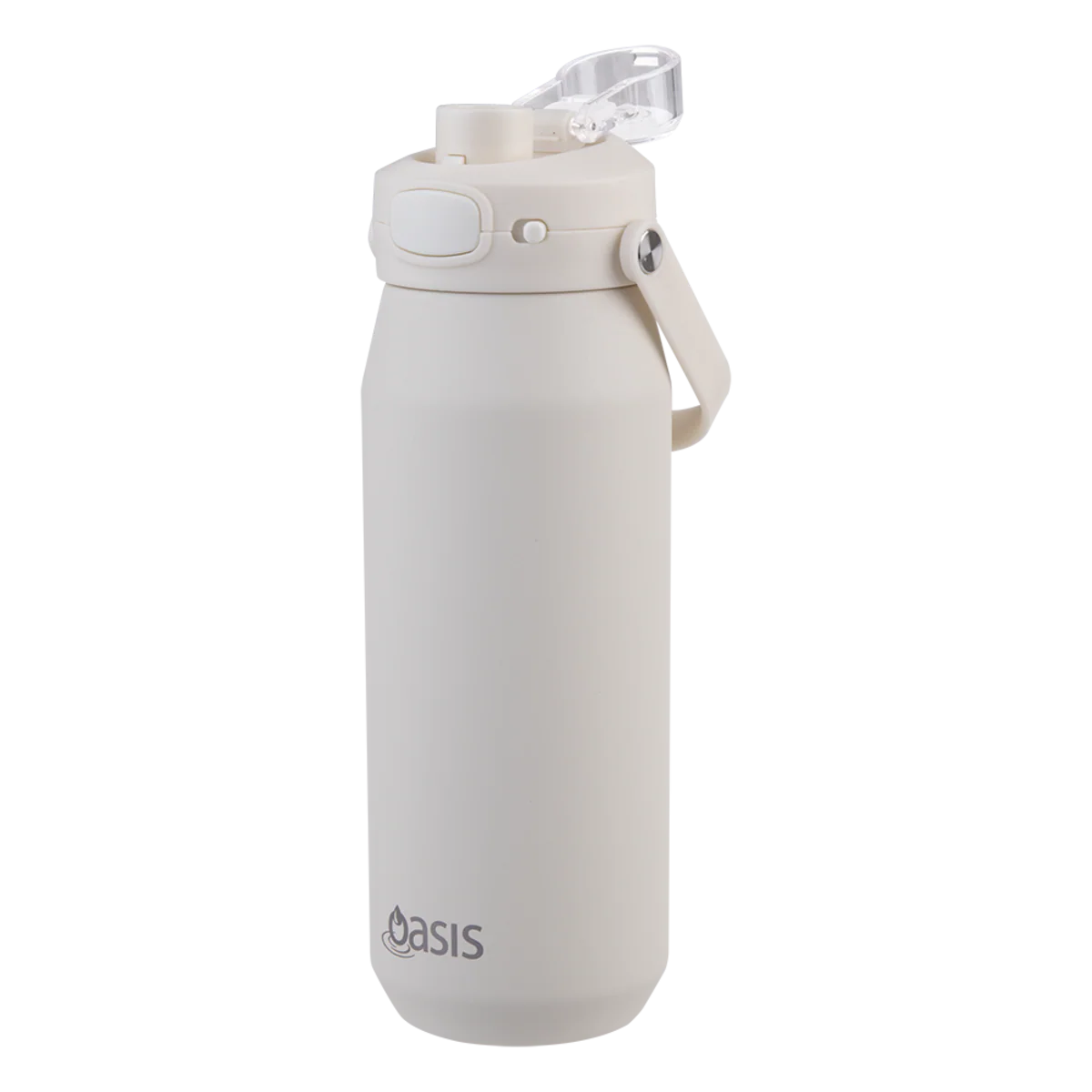 Oasis Capri Ceramic Lined Stainless Steel Triple Wall Insulated Drink Bottle 750ml Alabaster - Image 4