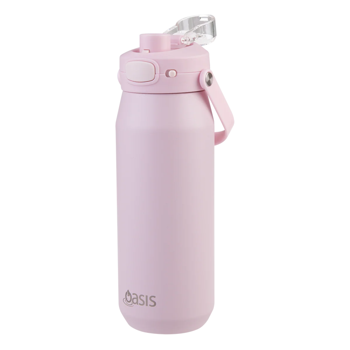 Oasis Capri Ceramic Lined Stainless Steel Triple Wall Insulated Drink Bottle 750ml Pink Lemonade - Image 4
