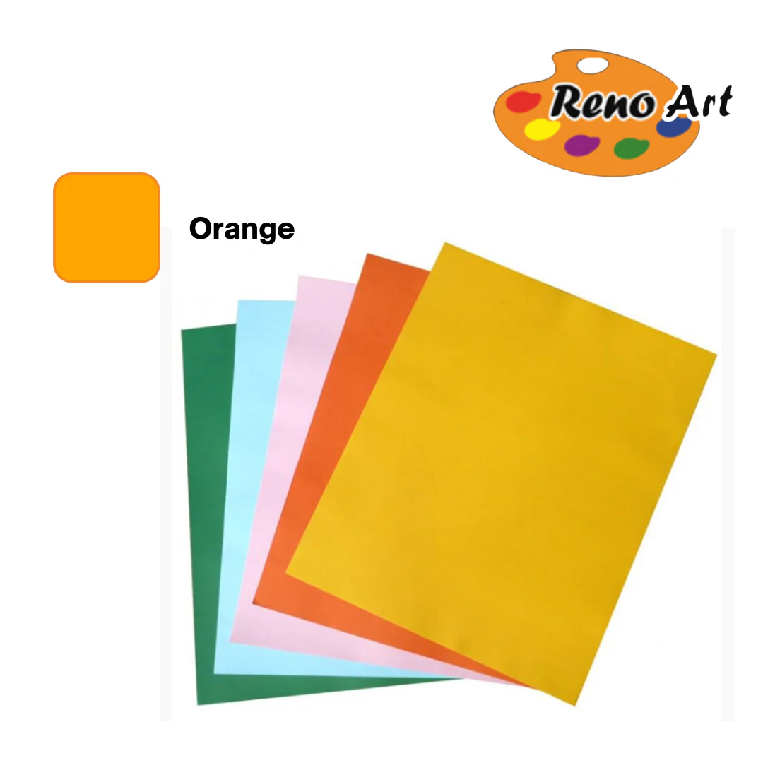 Cardboard 635x51cm Orange