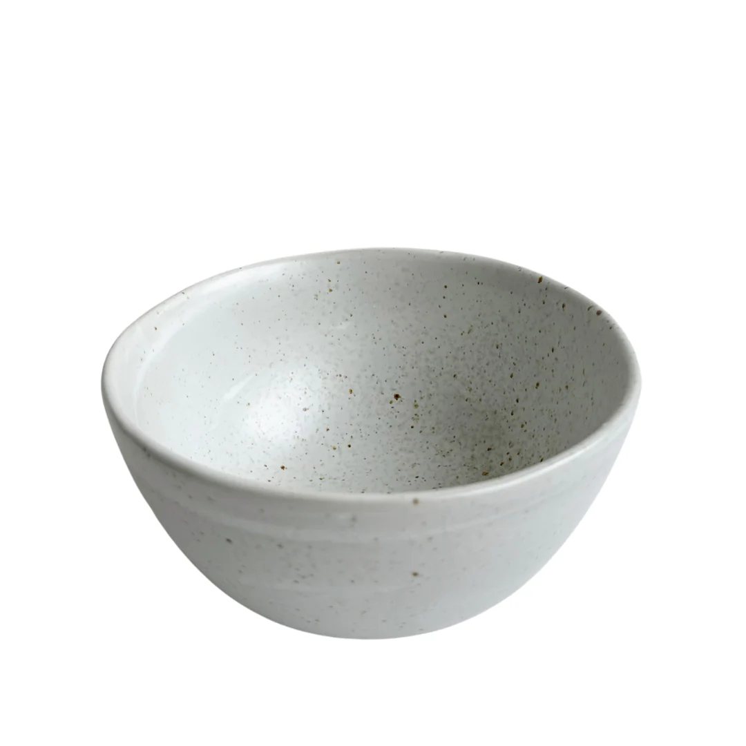 Ceramic Bowl Ivory15x7.5cm
