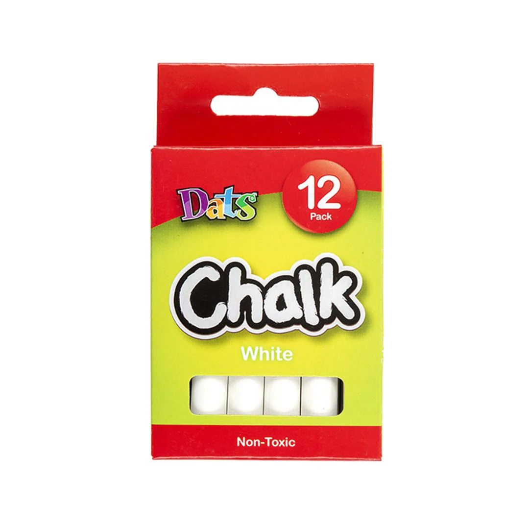 Chalk White 12pk in Col Box