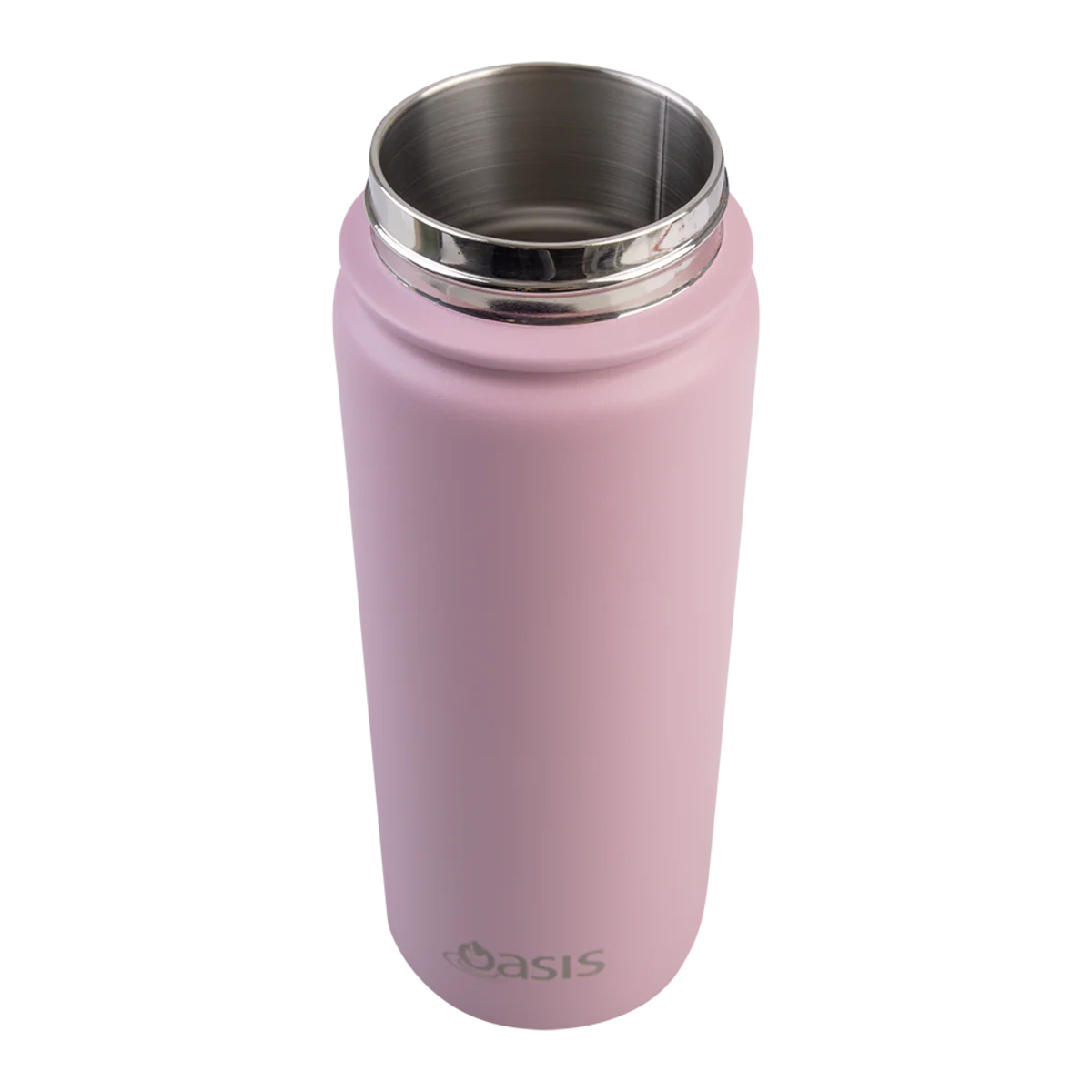 Oasis Challenger Stainless Steel Double Wall Insulated Drink Bottle Quick Release lid 550ml Blush - Image 5