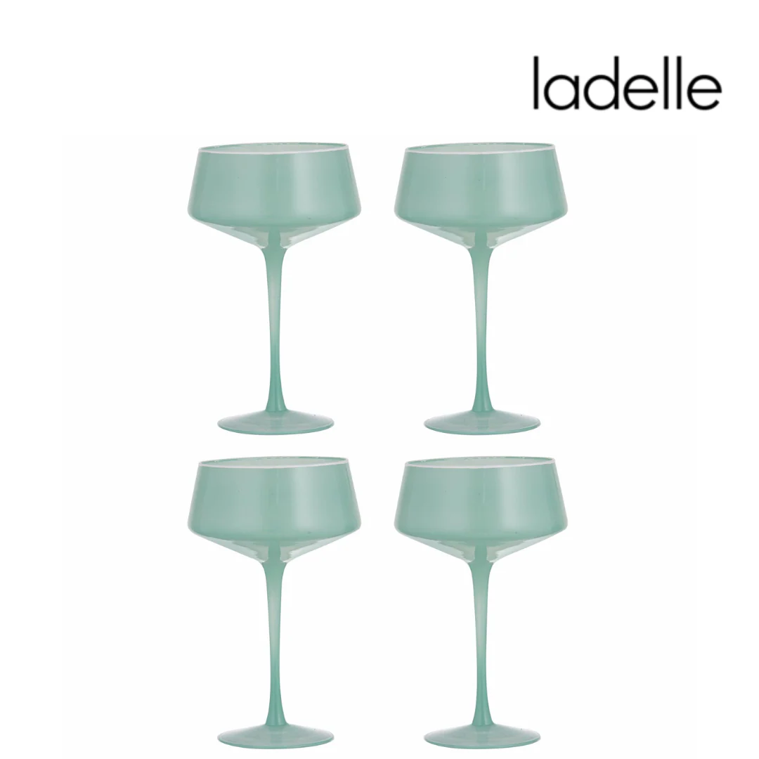 Chelsea Mint 4pk Coupe Glass