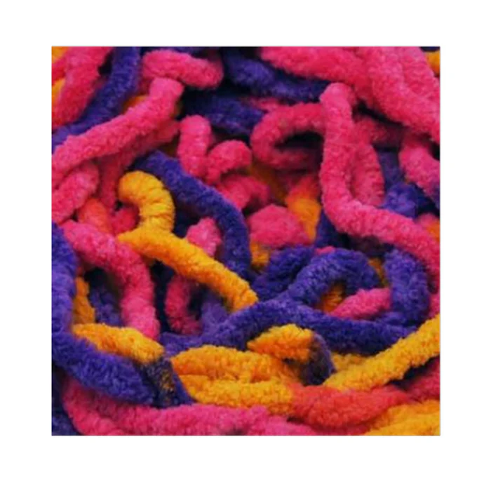 Chenille Blanket Yarn 100g 80m Multi Fantasy - Image 2