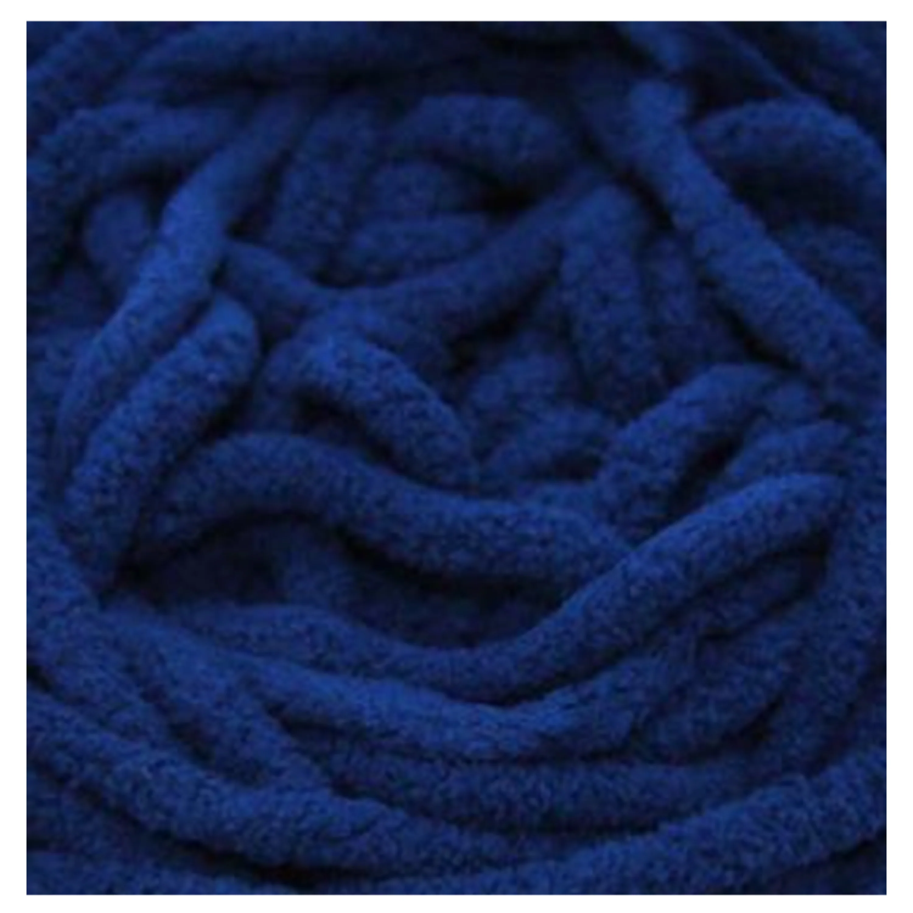 Chenille Blanket Yarn 100g 80m Solid 32 Dark Blue - Image 2
