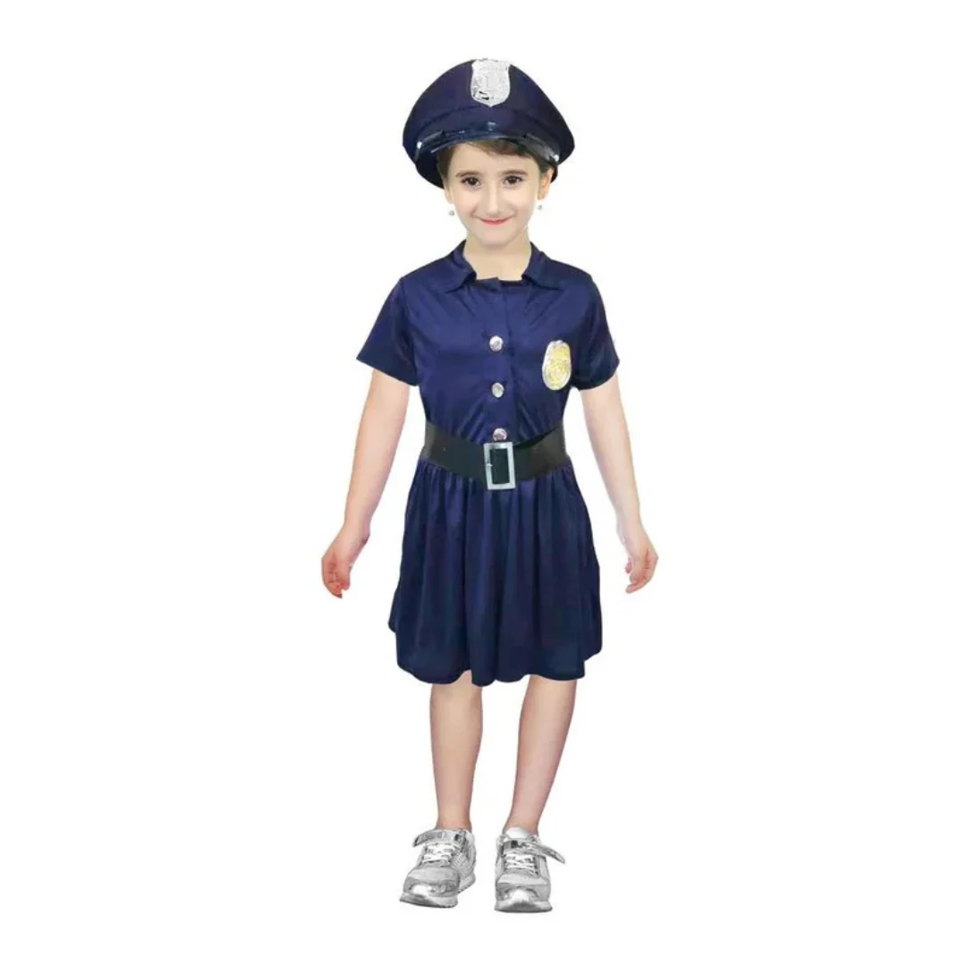 Children Police Girl Costume 10-12 Years - Image 3