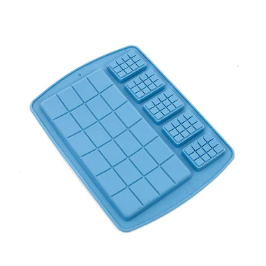 Chocolate Mould Large and Small Choc Bar Sprinks Silicone - Image 2