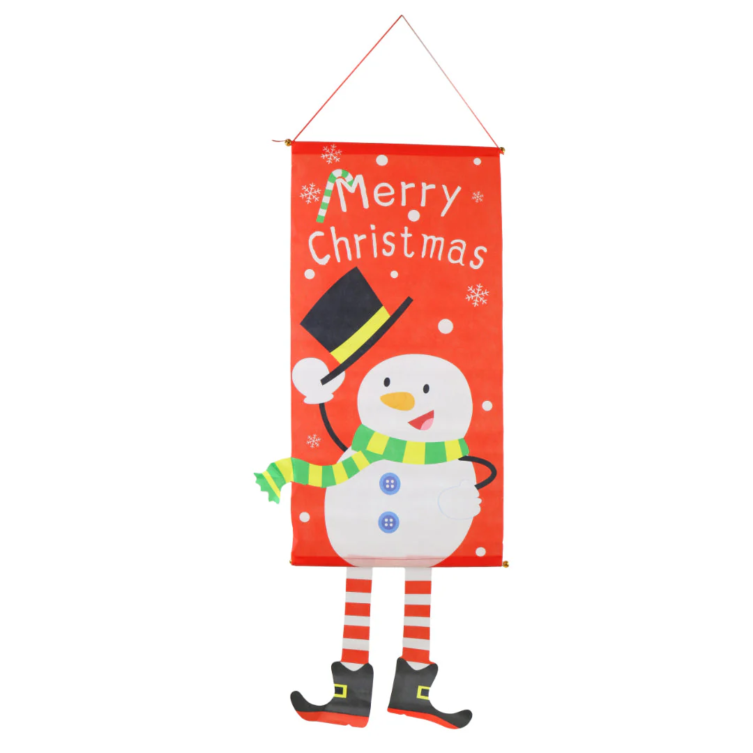 Christmas Banner with Legs Printed 110cm Assorted - Image 2