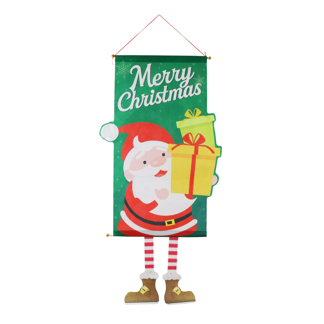 Christmas Banner with Legs Printed 110cm Assorted - Image 3