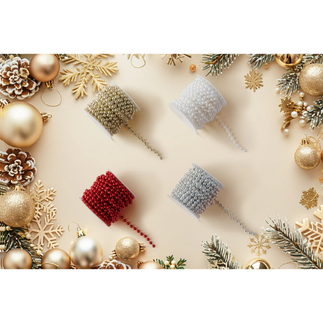 Christmas Bead Garland 8m Assorted - Image 6