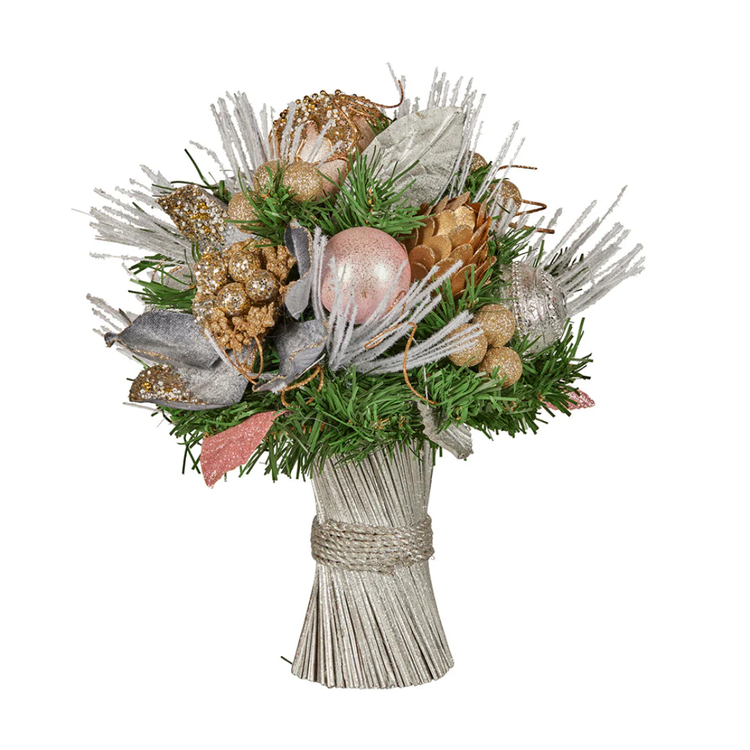 Christmas Bouquet Christmas Blush 33cm