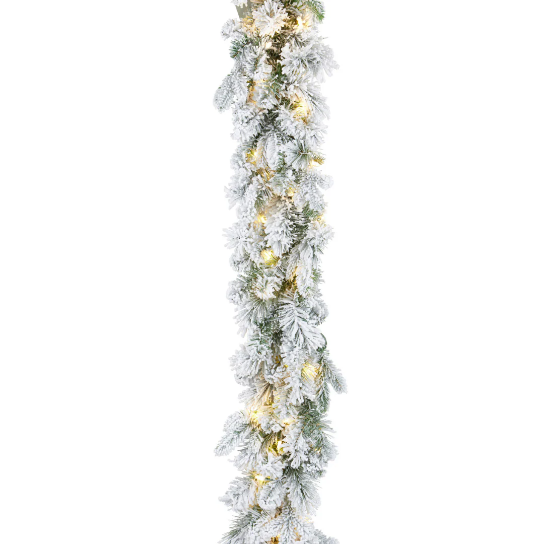 Christmas Garland Snowy Wesley 274cmL - Image 2
