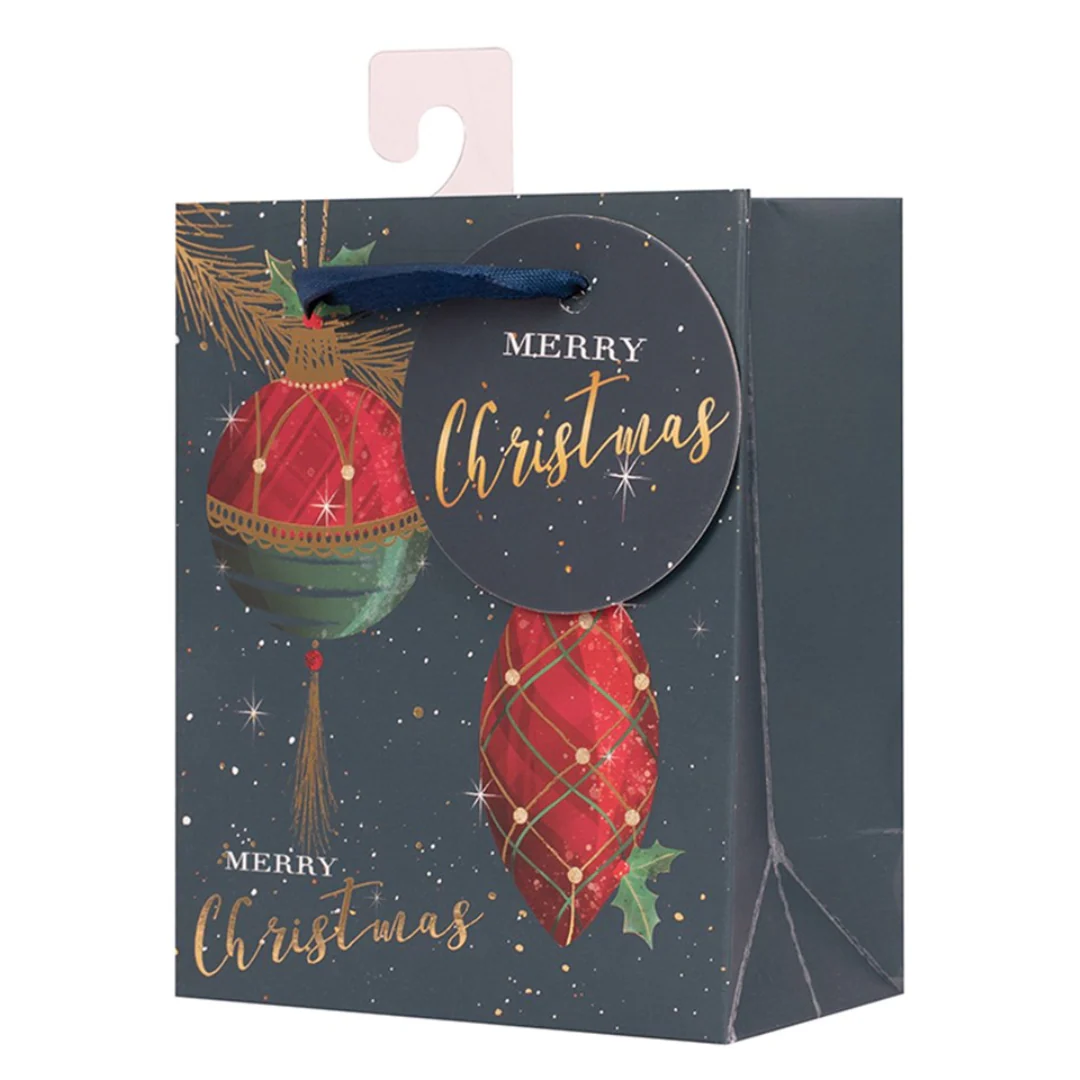 Christmas Gift Bag Finials XLarge 30x42x12cm - Image 2