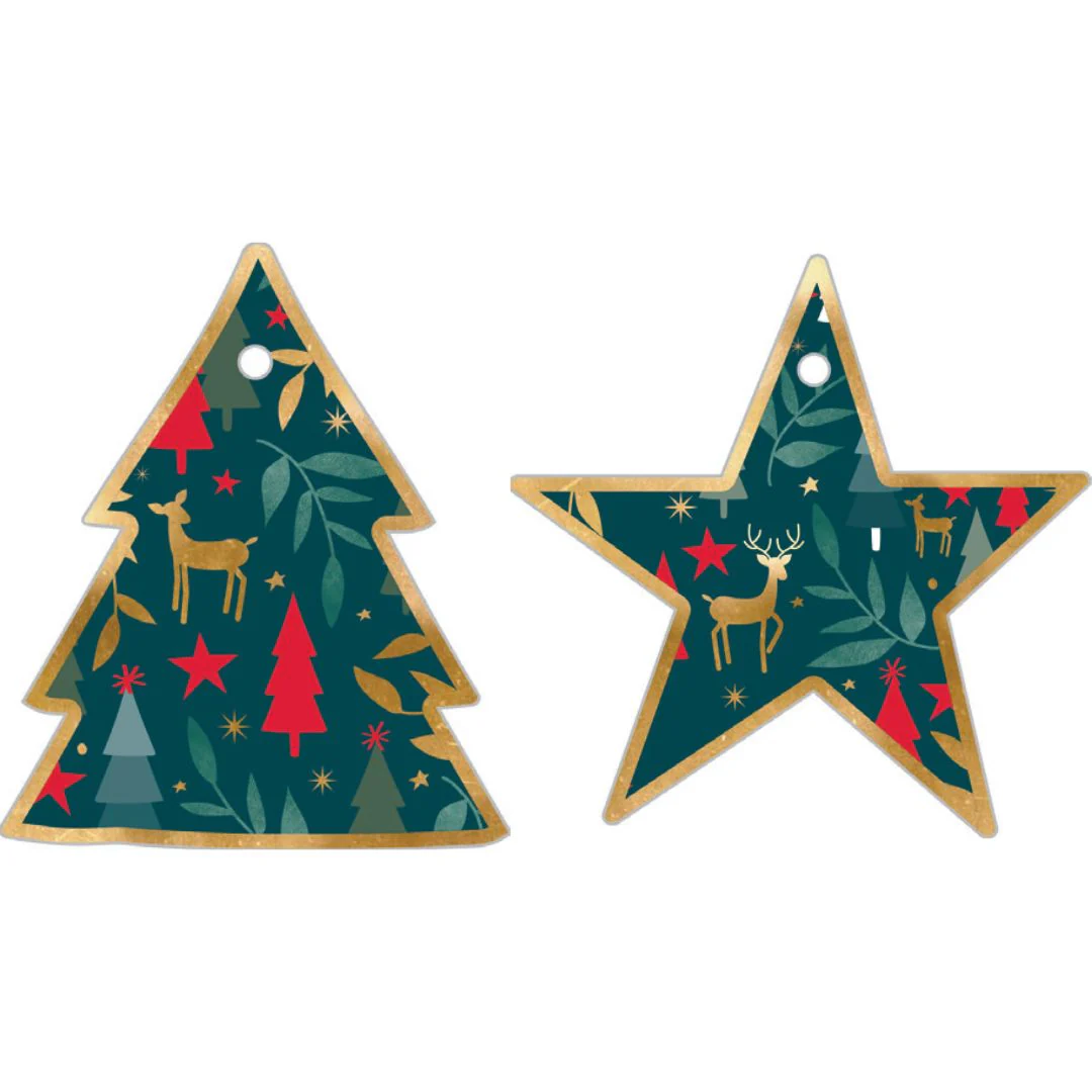 Christmas Gift Tag Salvo Icons 10Pk