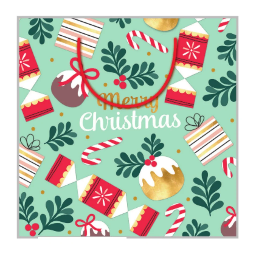 Bag Gnt Sq Xmas Icons