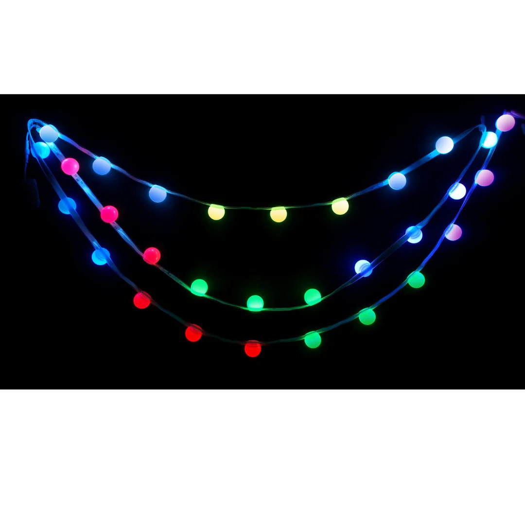 Christmas LED Digital Party Globes 30pc
