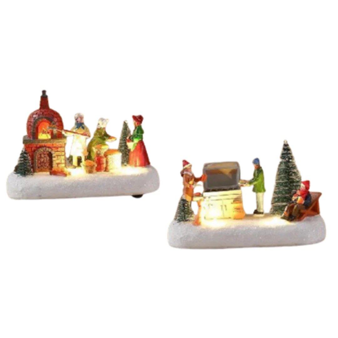 Christmas LED Outdoor Scenes 16.8x9.3x12cm Assorted - Image 2