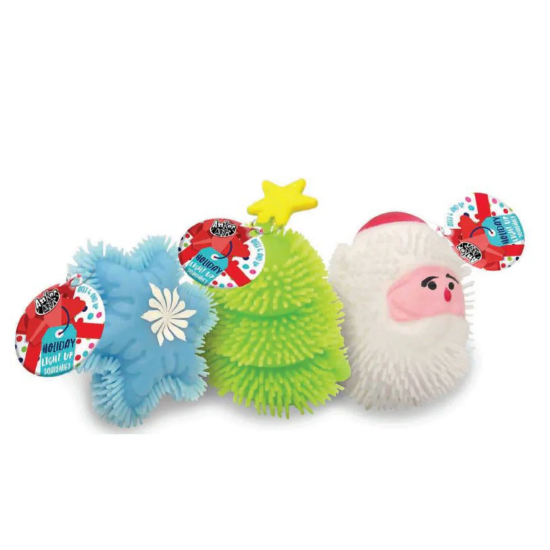 Christmas Light Up Squishies Assorted