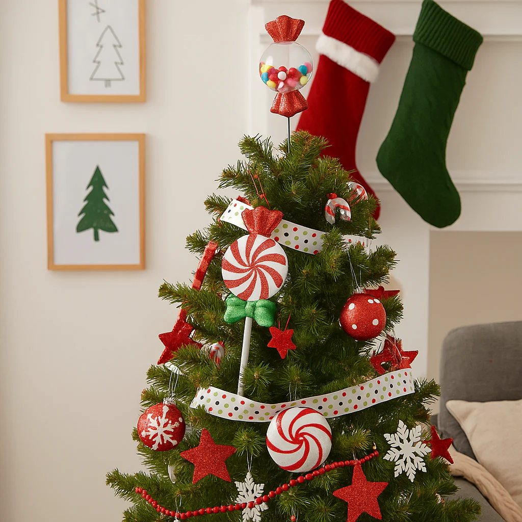 Christmas Lolly Tree Stuffer 60cmH