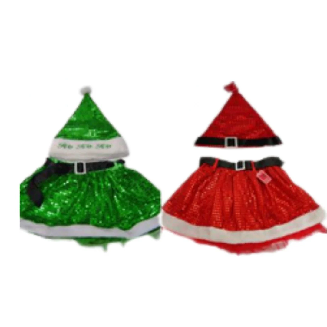 Matching Sequin & Hat/Skirt
