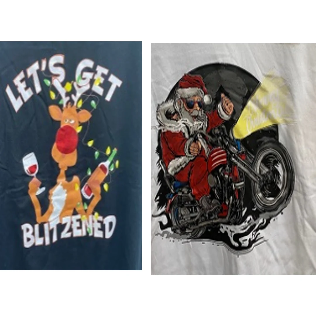 Christmas Mens Tshirt 2 Asstd