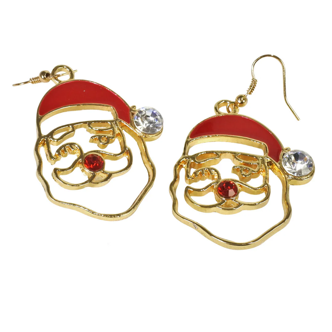 CHRISTMAS METAL EARRINGS Asst - Image 4