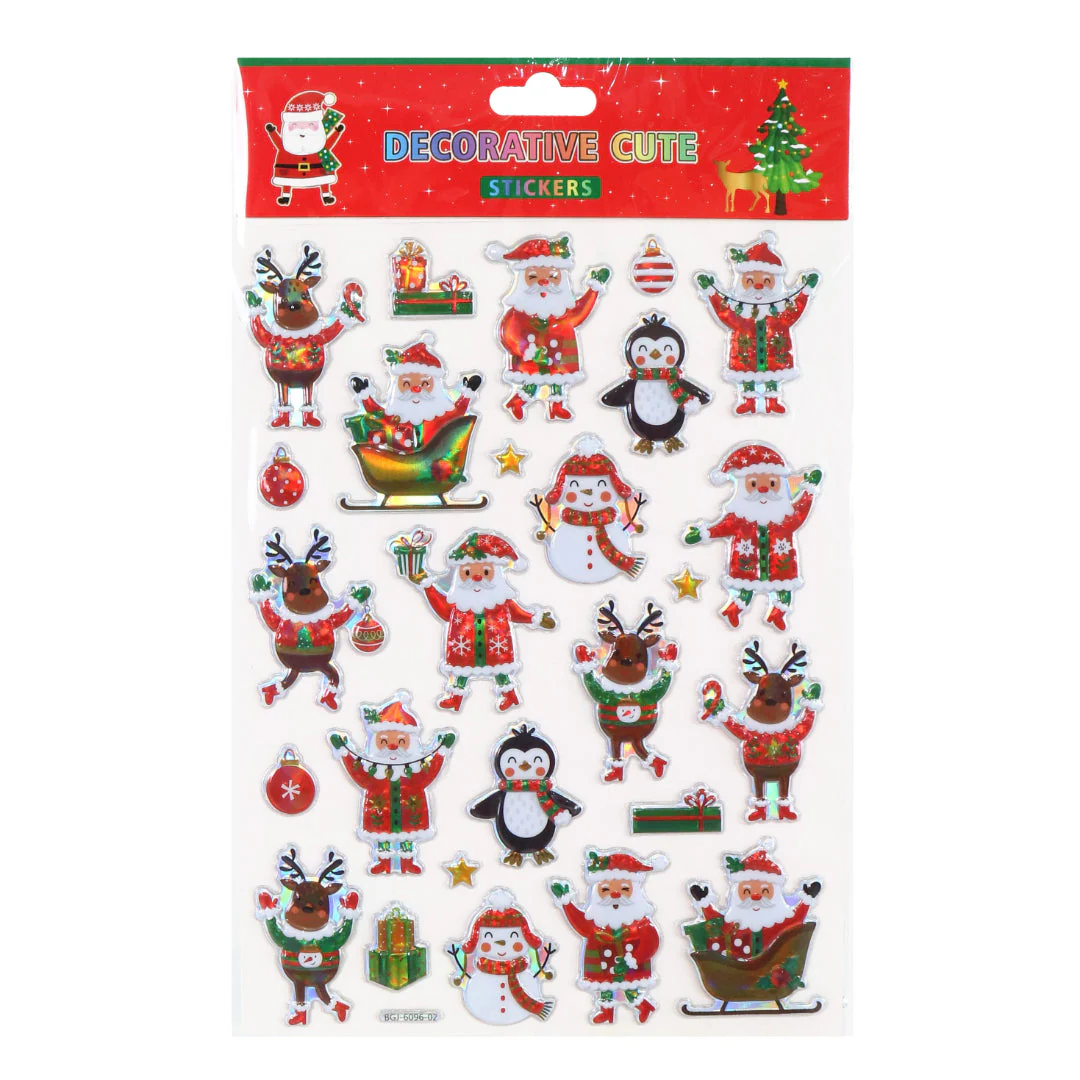 Christmas Stickers Mega-Mix Assorted - Image 2